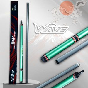 CƠ BIDA NHẢY SAM WAVE JUMP CUE - METALIC GREEN